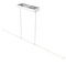 Westgate 72in. LED Power & 3CCT Selectable Decorative Tube Suspension Light SDTL-6FT-25-50W-MCTP - alternate 2